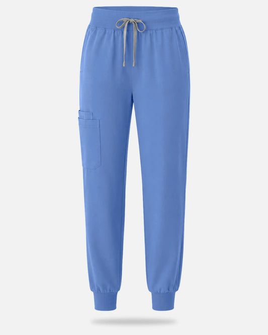 Ceil Blue – Eadflie Women's Tapered Jogger Uniform Pants – Soft Stretch Bottoms – product image 31