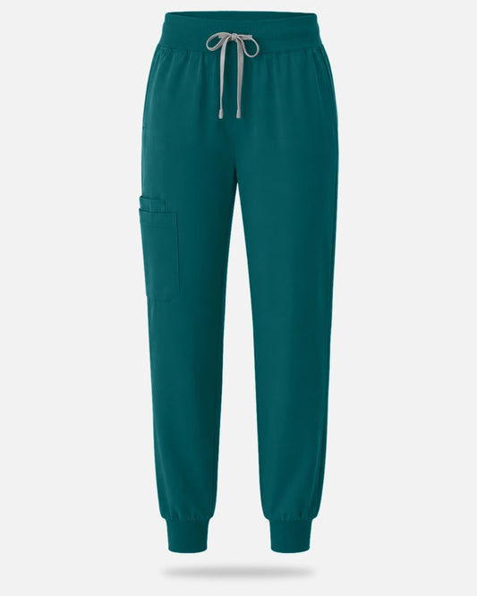 Dark Green – Eadflie Women's Tapered Jogger Uniform Pants – Soft Stretch Bottoms – product image 67