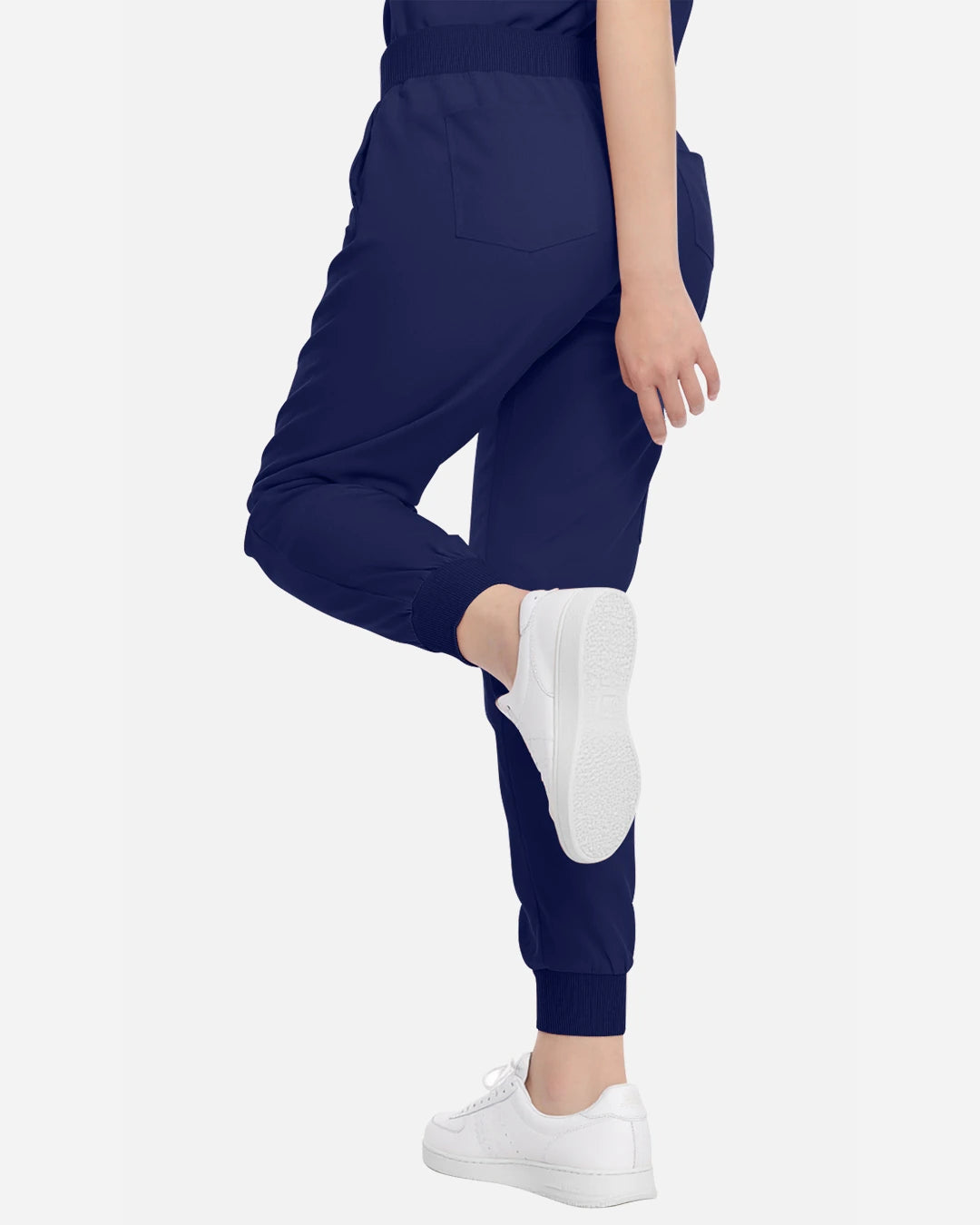 Navy Blue – Eadflie Women's Multi-Pocket Jogger Uniform Pants – product image 60