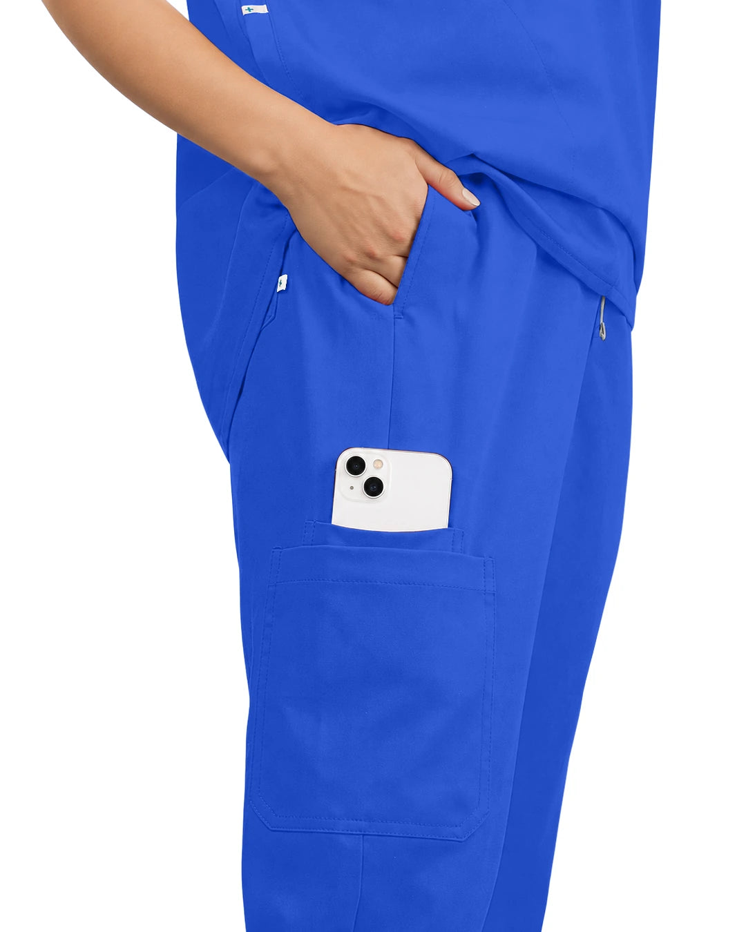 Royal Blue – Eadflie Women's Tapered Jogger Uniform Pants – Soft Stretch Bottoms – product image 76