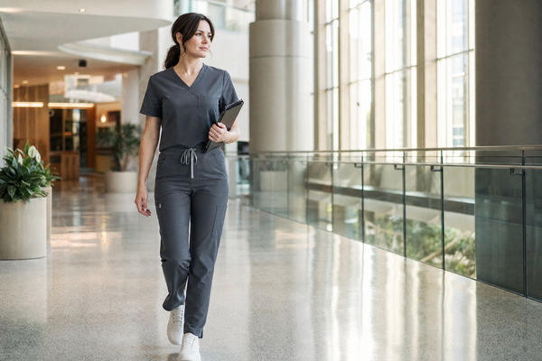 Grey Scrubs: Charcoal and Heather Are Not the Same Decision