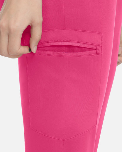 Azalea Pink – Eadflie Women's Classic Jogger Uniform Pants – product image 14