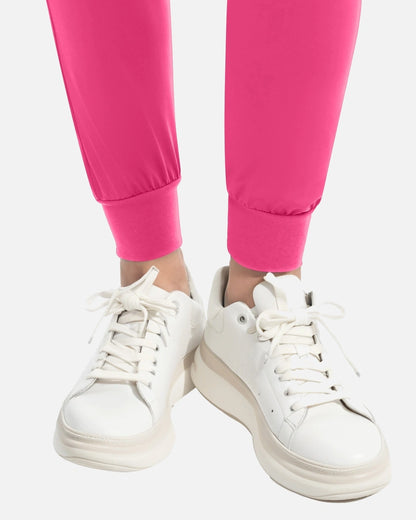 Azalea Pink – Eadflie Women's Classic Jogger Uniform Pants – product image 16