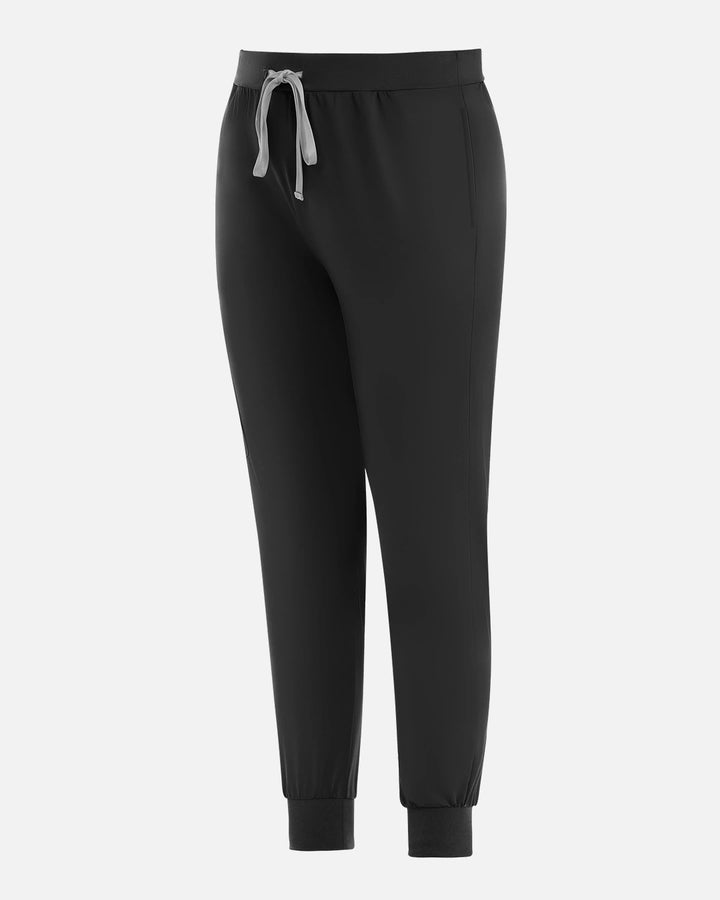 Eadflie  Women's Classic Jogger Uniform Pants - Black