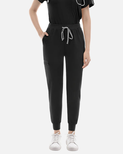 Black – Eadflie Women's Classic Jogger Uniform Pants – product image 20