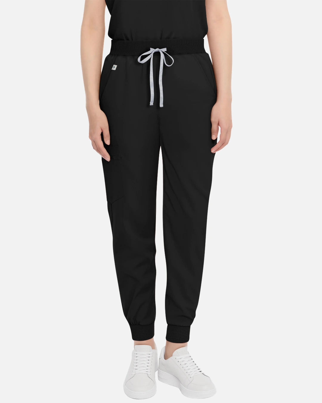 Black – Eadflie Women's Multi-Pocket Jogger Uniform Pants – product image 52