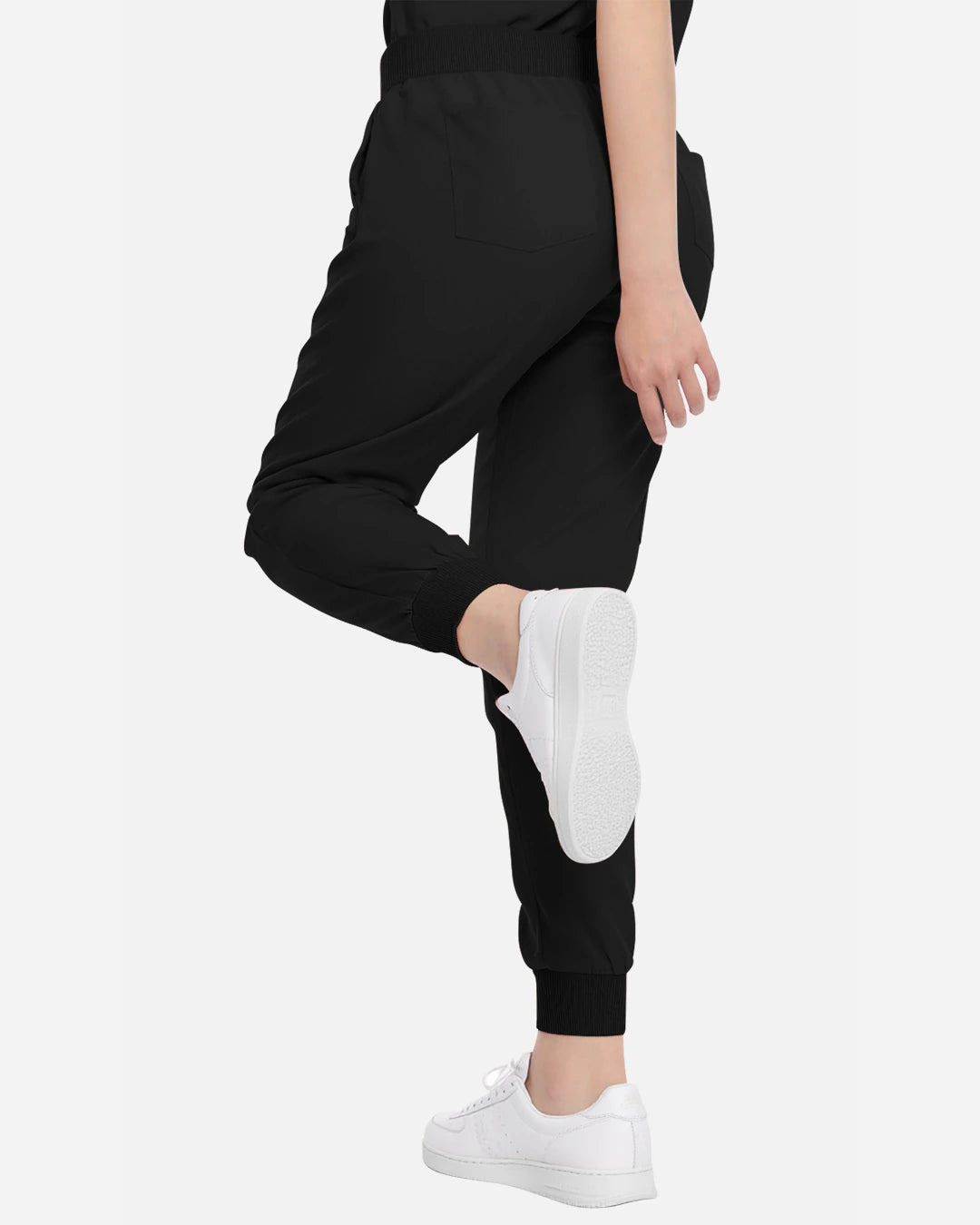 Black – Eadflie Women's Multi-Pocket Jogger Uniform Pants – product image 55