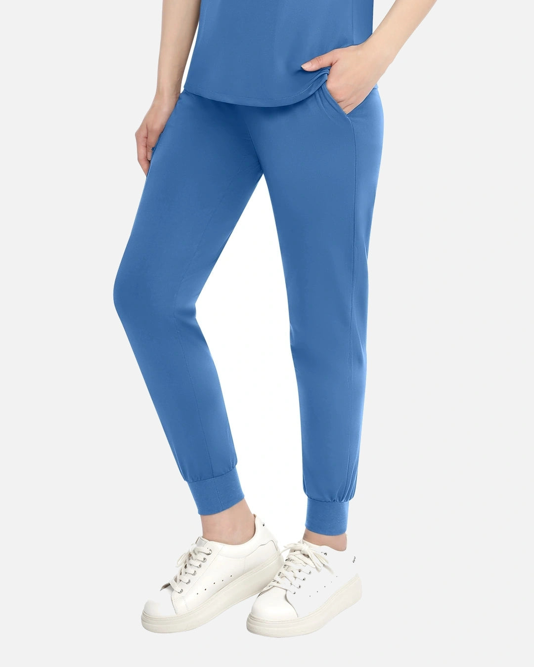 Ceil Blue – Eadflie Women's Classic Jogger Uniform Pants – product image 67
