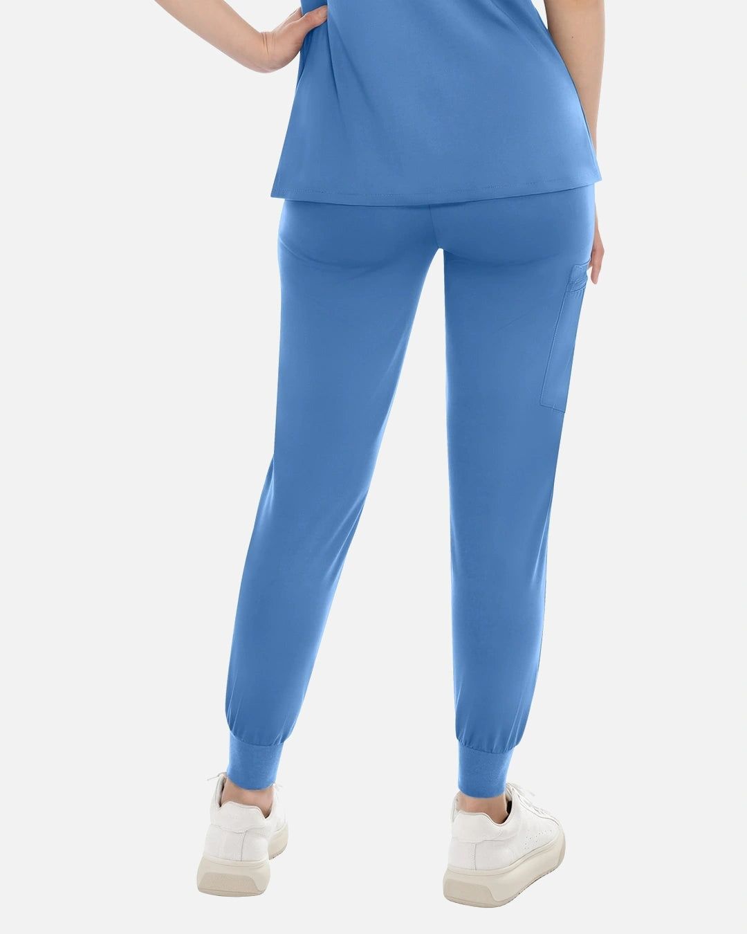 Ceil Blue – Eadflie Women's Classic Jogger Uniform Pants – product image 68