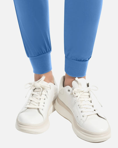 Ceil Blue – Eadflie Women's Classic Jogger Uniform Pants – product image 70