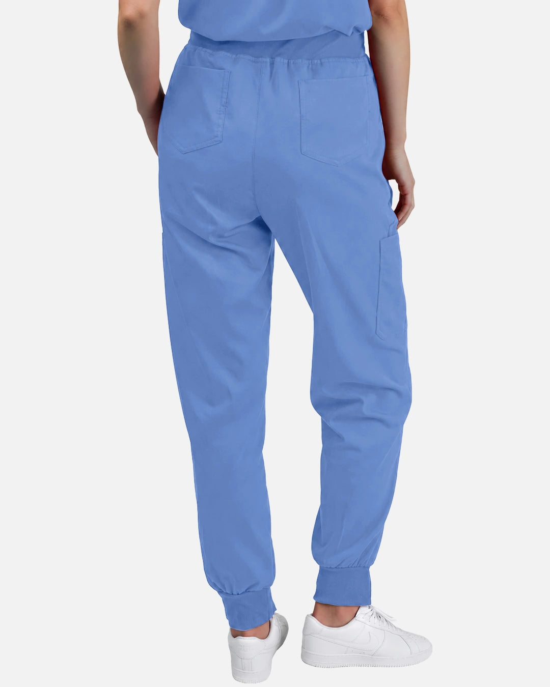 Ceil Blue – Eadflie Women's Tapered Jogger Uniform Pants – Soft Stretch Bottoms – product image 35
