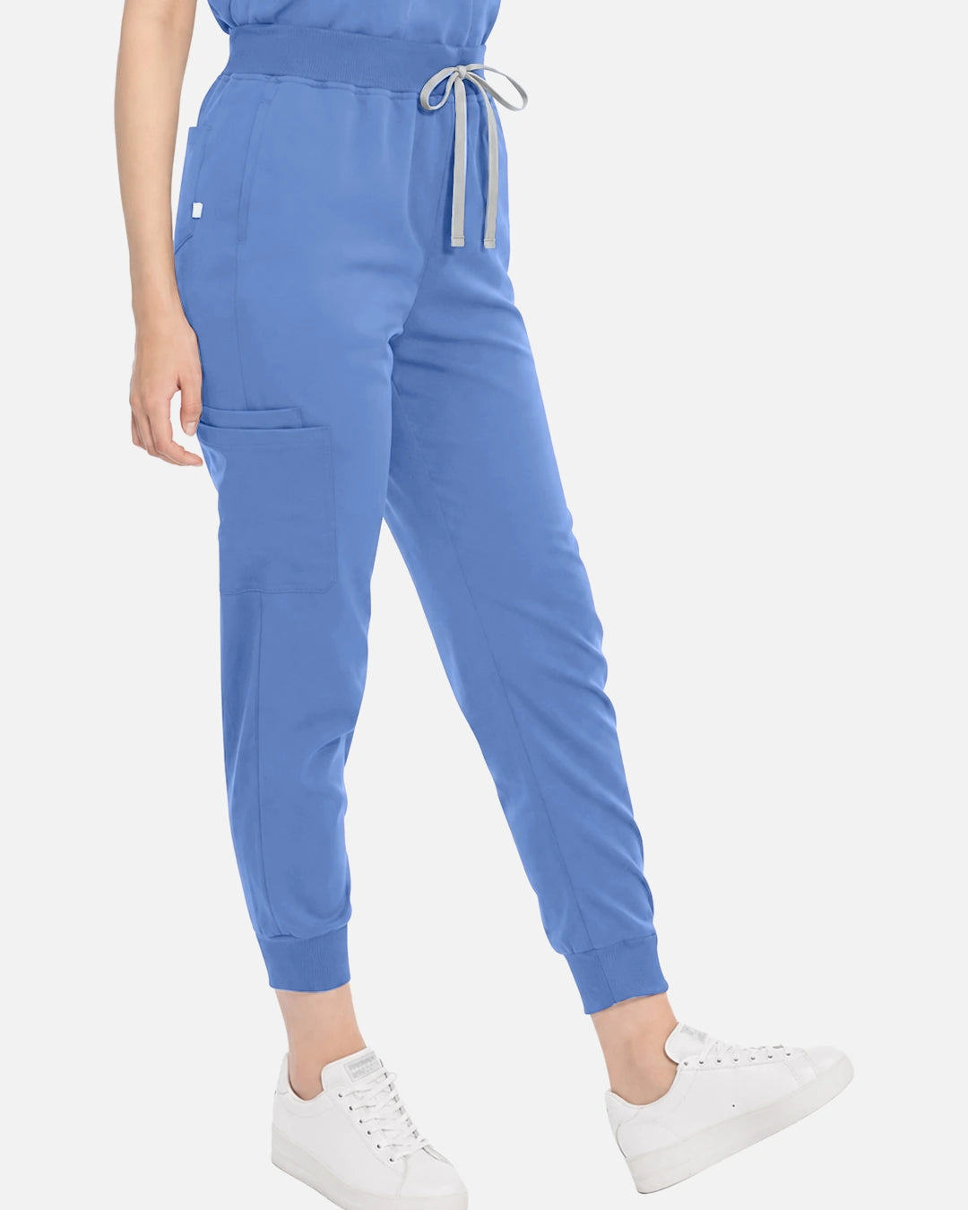 Ceil Blue – Eadflie Women's Tapered Jogger Uniform Pants – Soft Stretch Bottoms – product image 36