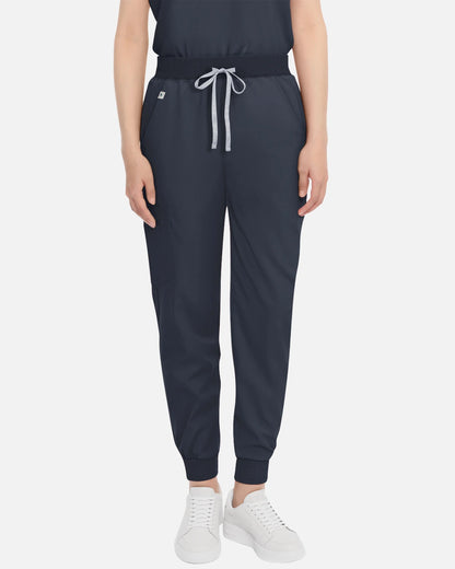 Charcoal Grey – Eadflie Women's Multi-Pocket Jogger Uniform Pants – product image 06
