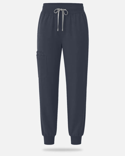 Charcoal Grey – Eadflie Women's Tapered Jogger Uniform Pants – Soft Stretch Bottoms – product image 37