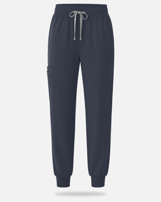Charcoal Grey – Eadflie Women's Tapered Jogger Uniform Pants – Soft Stretch Bottoms – product image 37