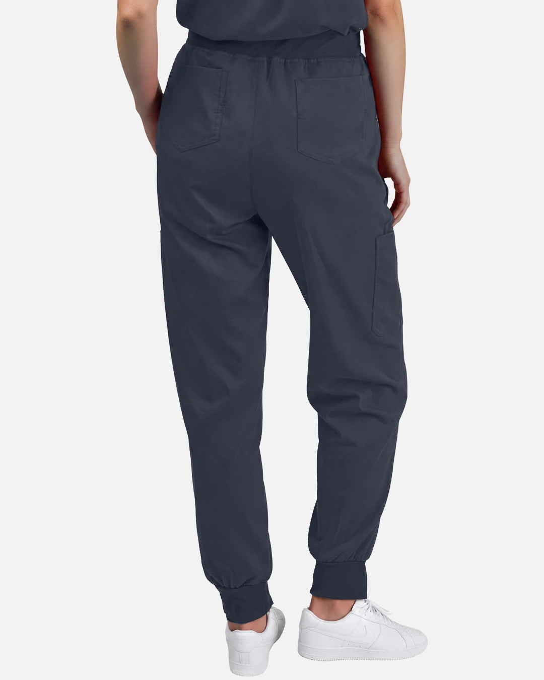 Charcoal Grey – Eadflie Women's Tapered Jogger Uniform Pants – Soft Stretch Bottoms – product image 41