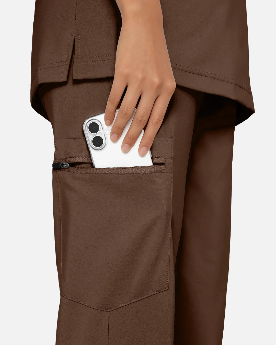 Coffee – Eadflie Women's Classic Jogger Uniform Pants – product image 80