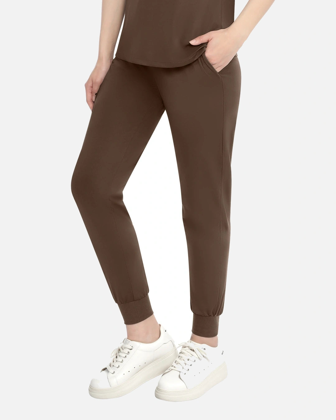 Coffee – Eadflie Women's Classic Jogger Uniform Pants – product image 83