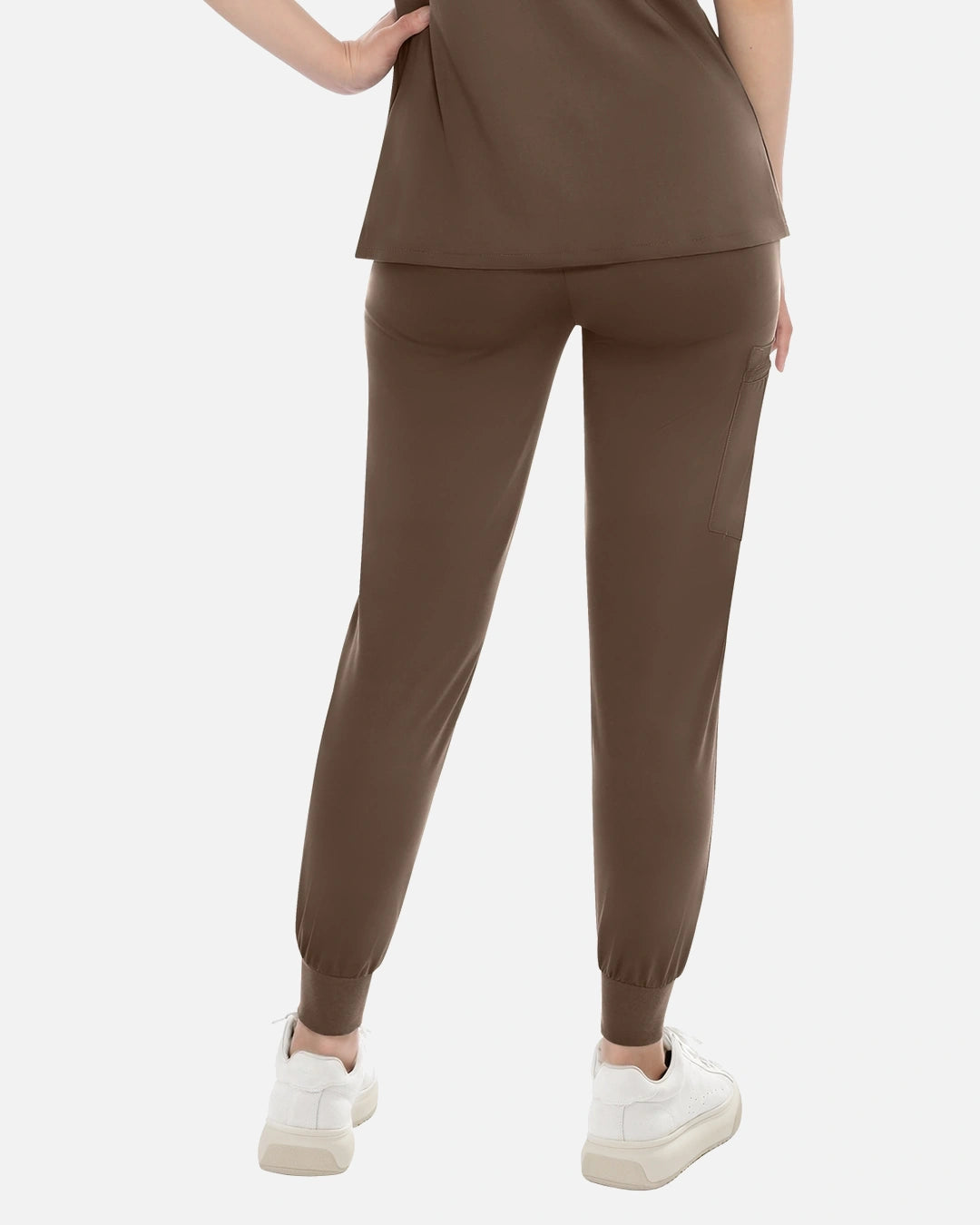 Coffee – Eadflie Women's Classic Jogger Uniform Pants – product image 84