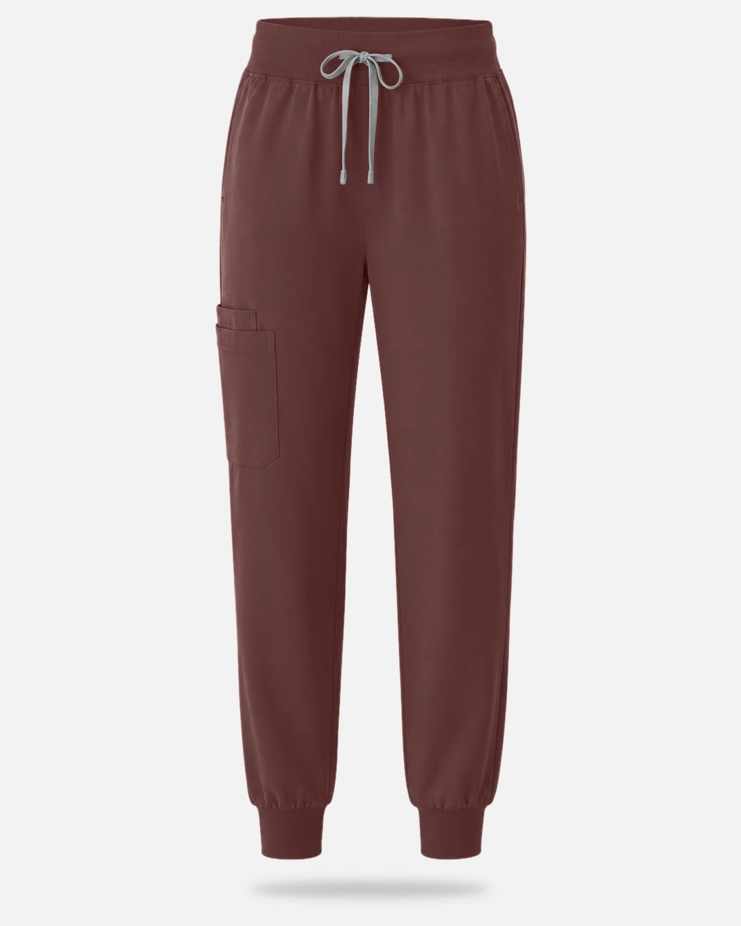 Coffee – Eadflie Women's Tapered Jogger Uniform Pants – Soft Stretch Bottoms – product image 61