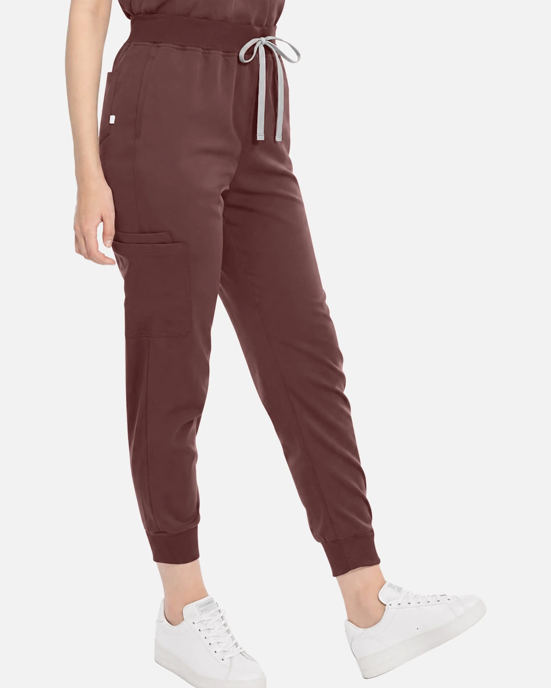 Coffee – Eadflie Women's Tapered Jogger Uniform Pants – Soft Stretch Bottoms – product image 66