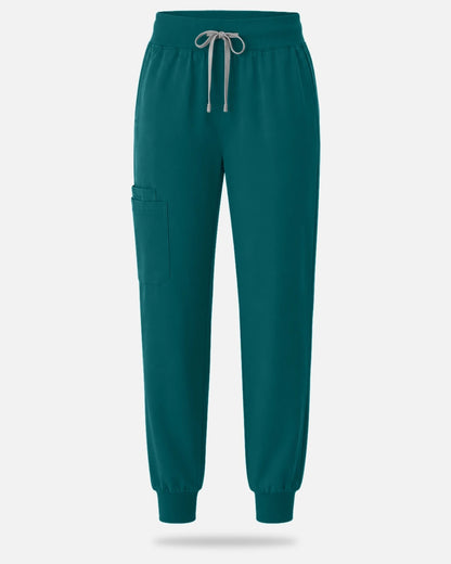 Dark Green – Eadflie Women's Tapered Jogger Uniform Pants – Soft Stretch Bottoms – product image 67