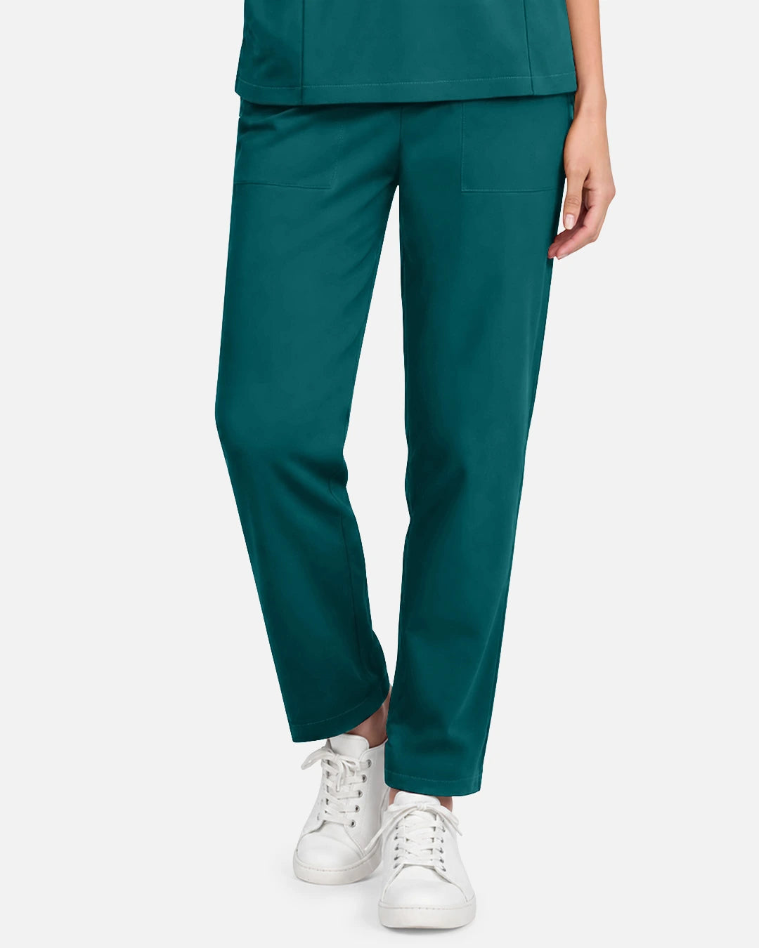 Dark Green – Eadflie Women's Slim Fit Tapered Cargo Uniform Pants – product image 62