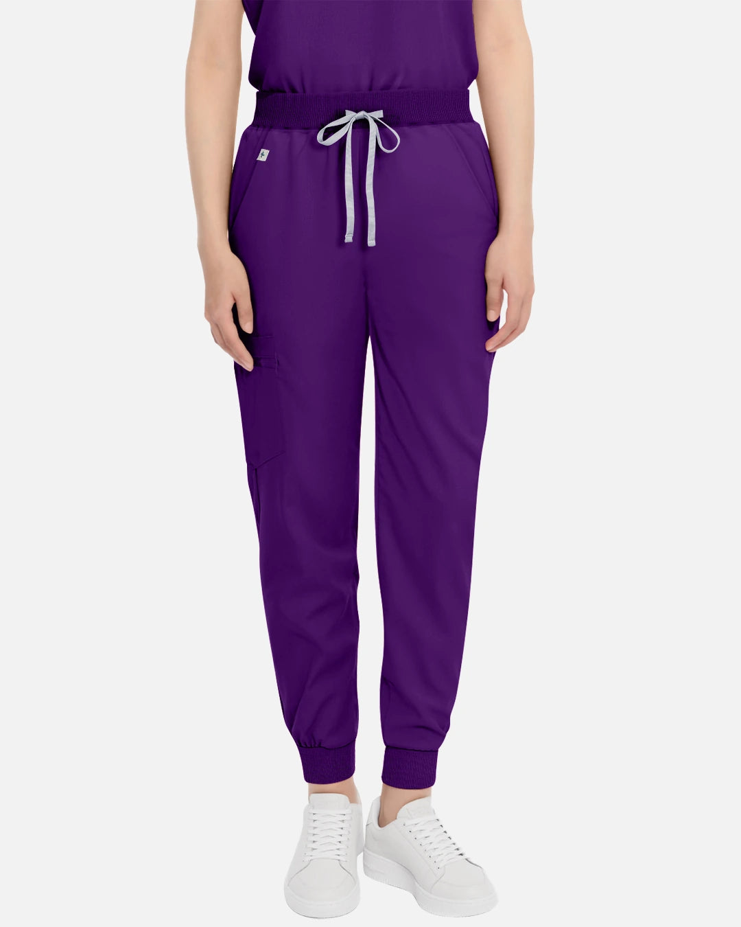 Dark Purple – Eadflie Women's Multi-Pocket Jogger Uniform Pants – product image 77