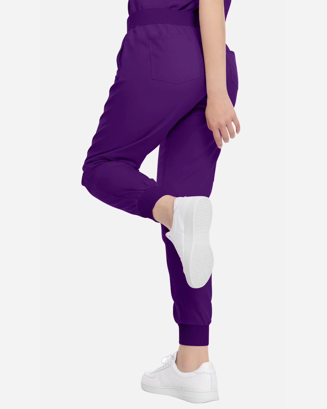 Dark Purple – Eadflie Women's Multi-Pocket Jogger Uniform Pants – product image 80