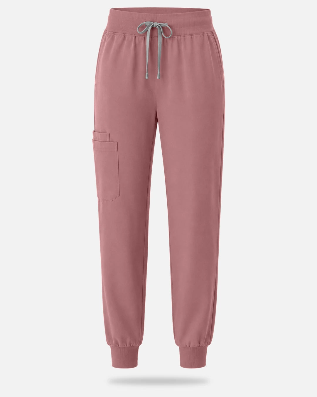 Flesh Pink – Eadflie Women's Tapered Jogger Uniform Pants – Soft Stretch Bottoms – product image 07