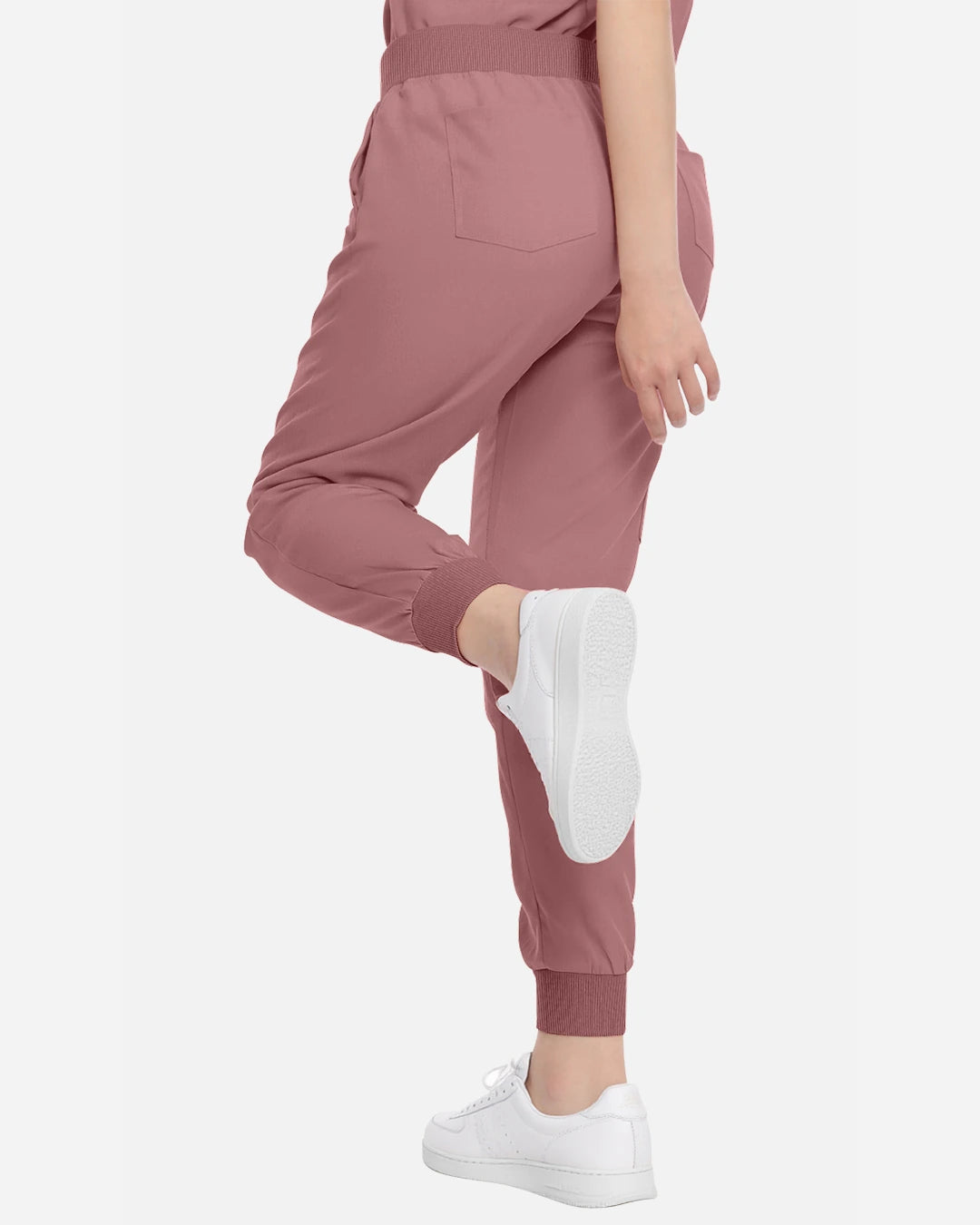 Flesh Pink – Eadflie Women's Multi-Pocket Jogger Uniform Pants – product image 30