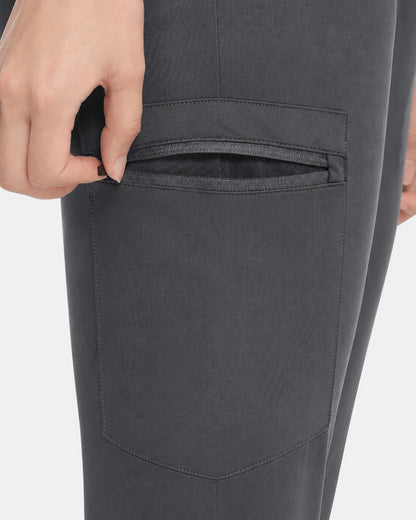 Heather Grey – Eadflie Women's Classic Jogger Uniform Pants – product image 90