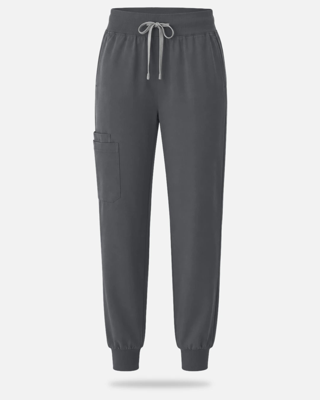 Heather Grey – Eadflie Women's Tapered Jogger Uniform Pants – Soft Stretch Bottoms – product image 49