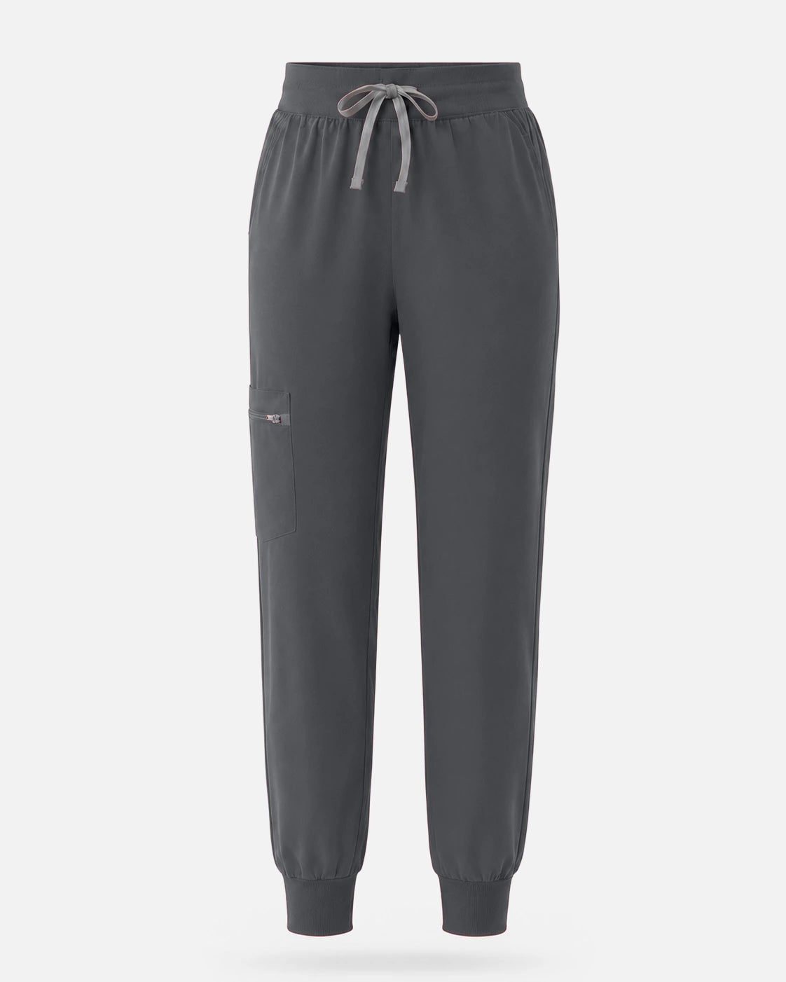 Heather Grey – Eadflie Women's Multi-Pocket Jogger Uniform Pants – product image 21