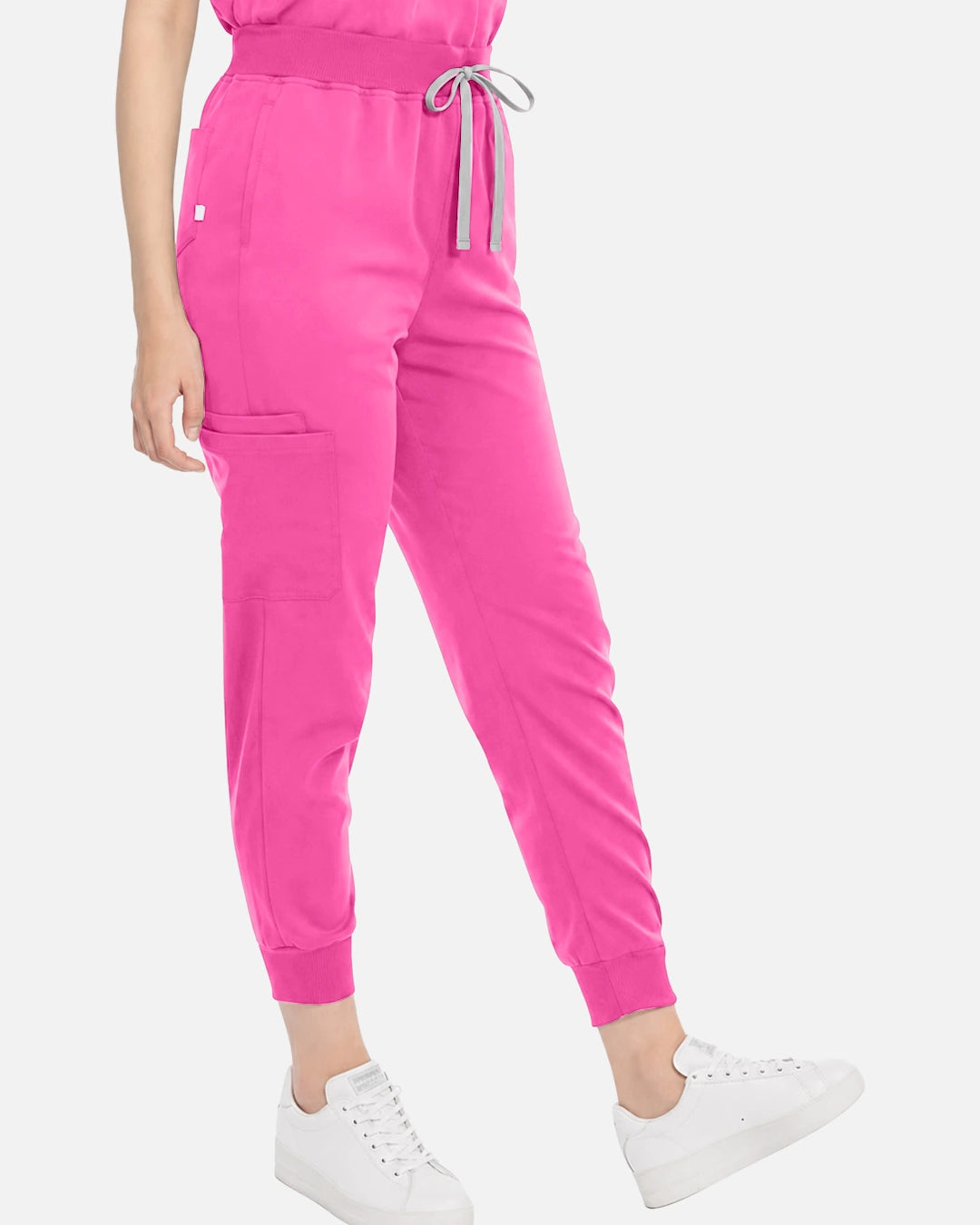 Hot Pink – Eadflie Women's Tapered Jogger Uniform Pants – Soft Stretch Bottoms – product image 48