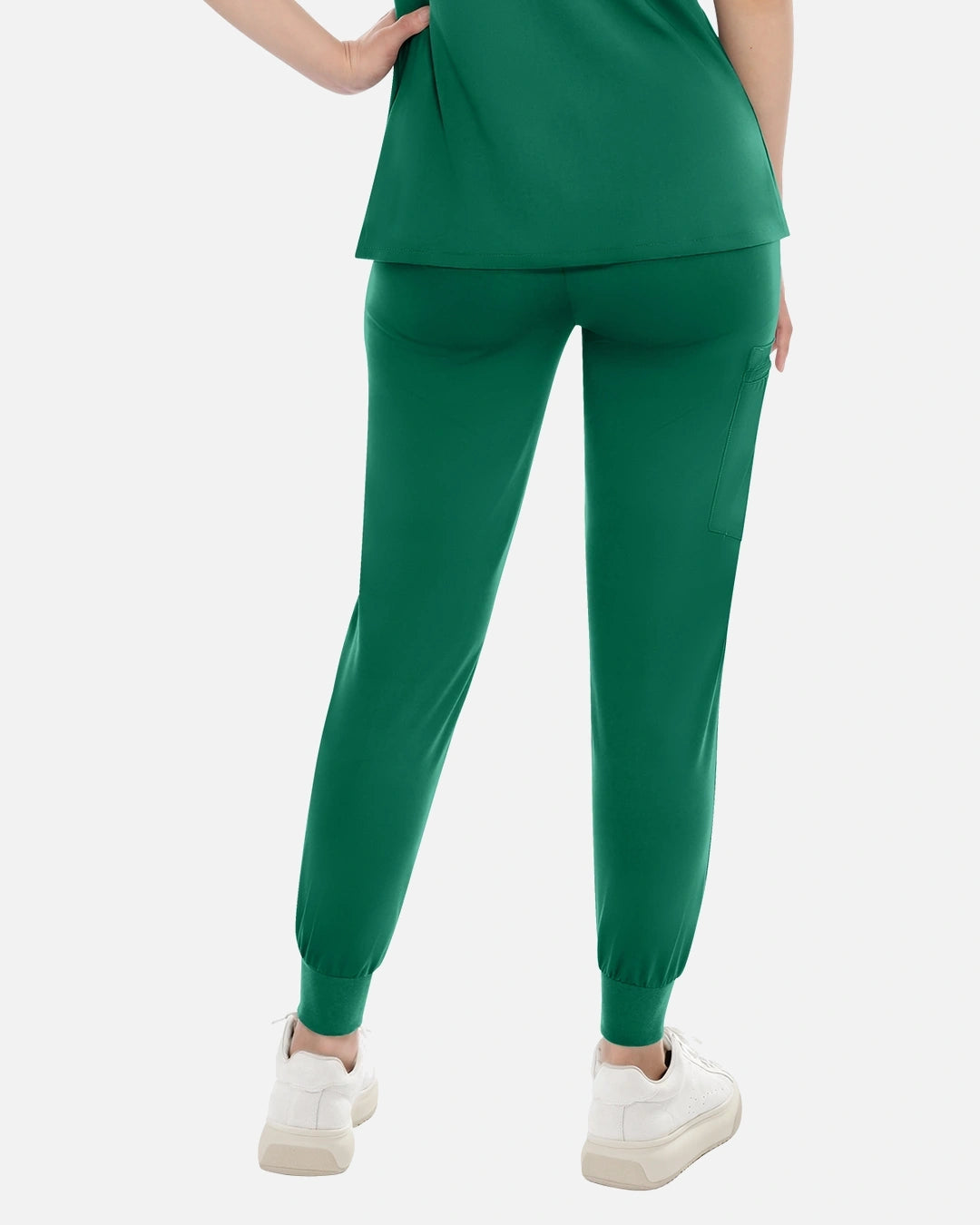 Hunter Green – Eadflie Women's Classic Jogger Uniform Pants – product image 38