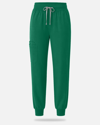 Hunter Green – Eadflie Women's Tapered Jogger Uniform Pants – Soft Stretch Bottoms – product image 21