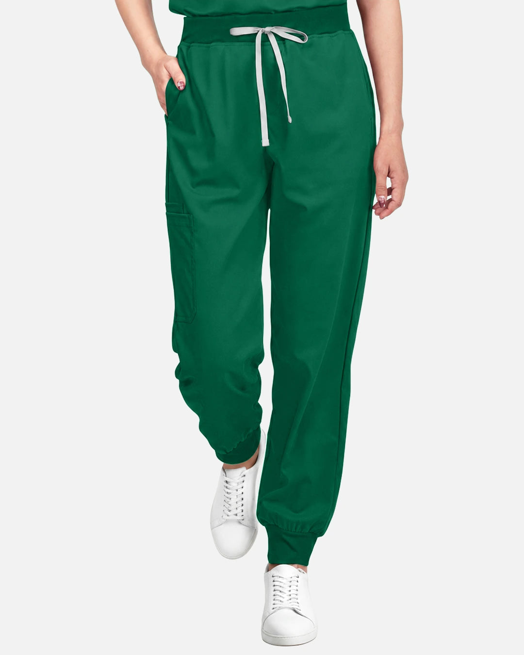Hunter Green – Eadflie Women's Tapered Jogger Uniform Pants – Soft Stretch Bottoms – product image 22