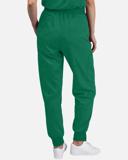Hunter Green – Eadflie Women's Tapered Jogger Uniform Pants – Soft Stretch Bottoms – product image 23