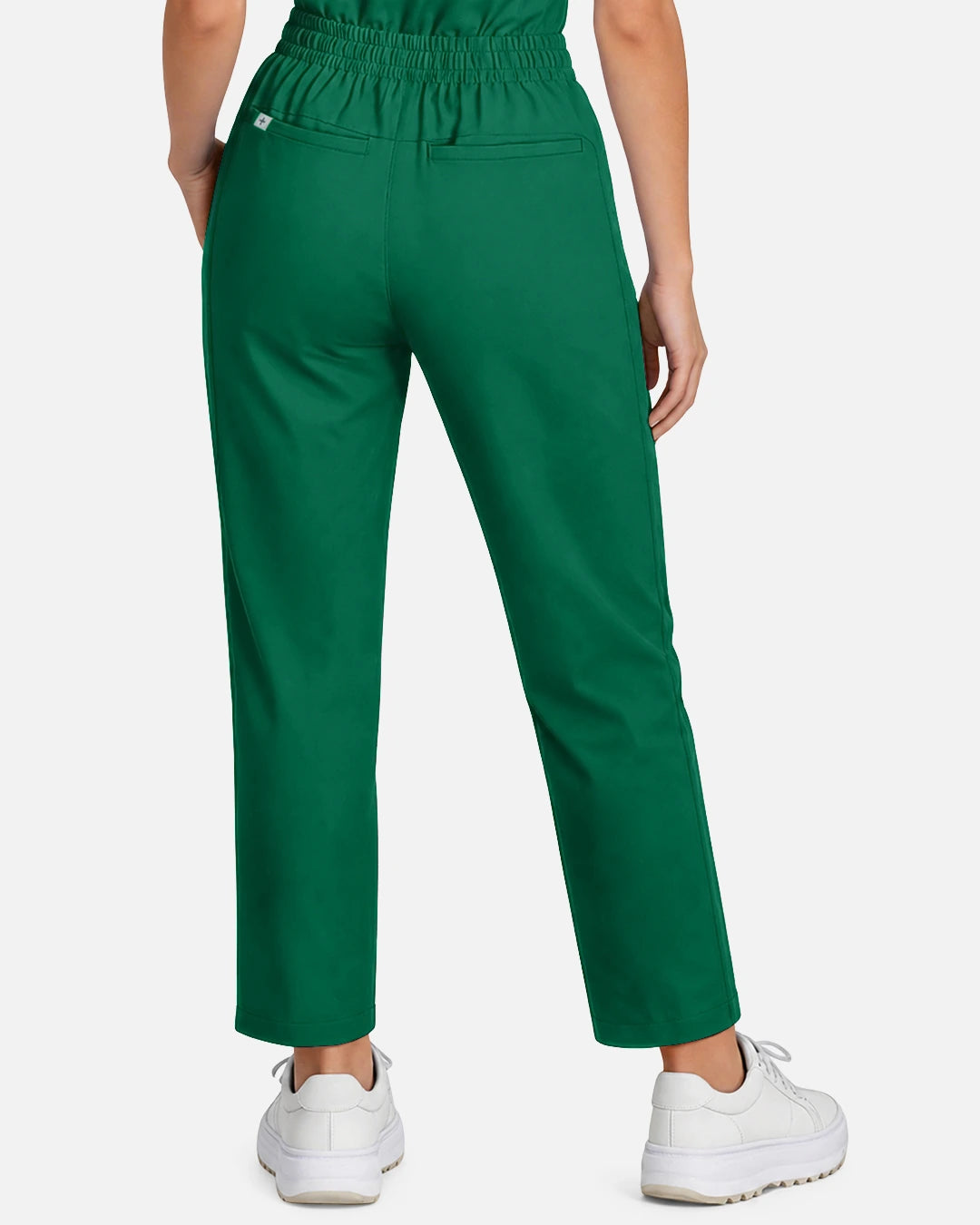 Hunter Green – Eadflie Women's Slim Fit Tapered Cargo Uniform Pants – product image 04