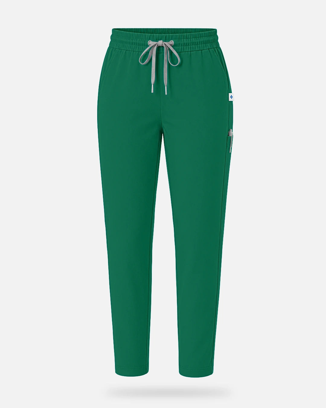 Hunter Green – Eadflie Women's Slim Fit Tapered Cargo Uniform Pants – product image 01