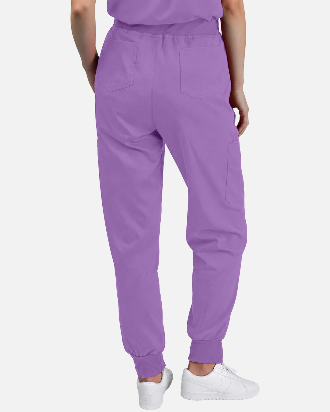 Light Purple – Eadflie Women's Tapered Jogger Uniform Pants – Soft Stretch Bottoms – product image 101