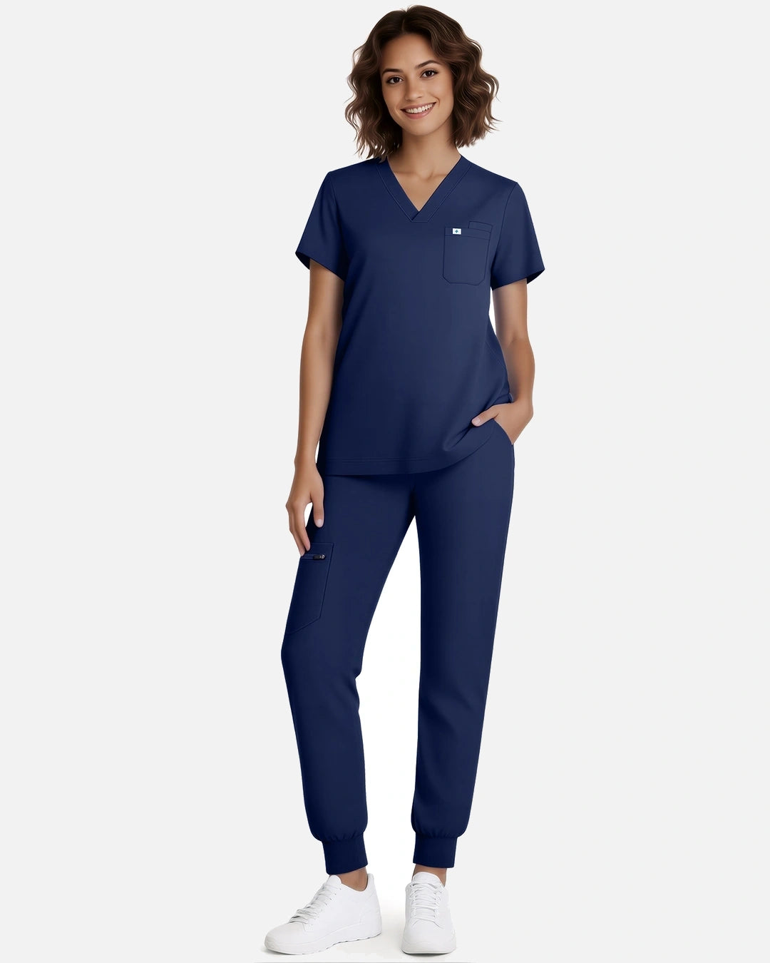 Navy Blue – Eadflie Women's Classic Jogger Uniform Pants – product image 57