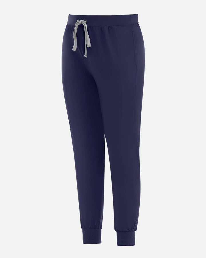 Eadflie  Women's Classic Jogger Uniform Pants - Navy Blue