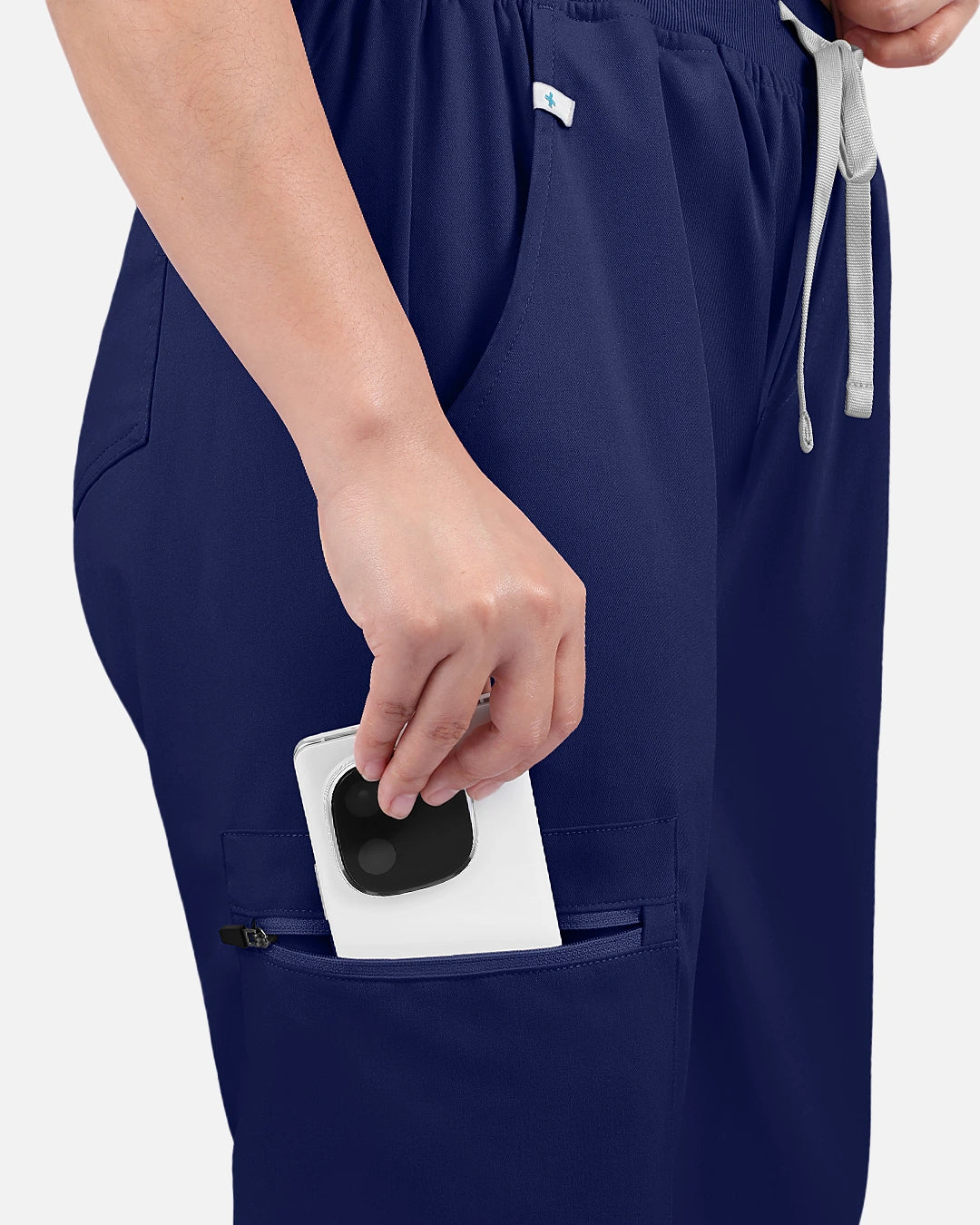 Navy Blue – Eadflie Women's Multi-Pocket Jogger Uniform Pants – product image 59