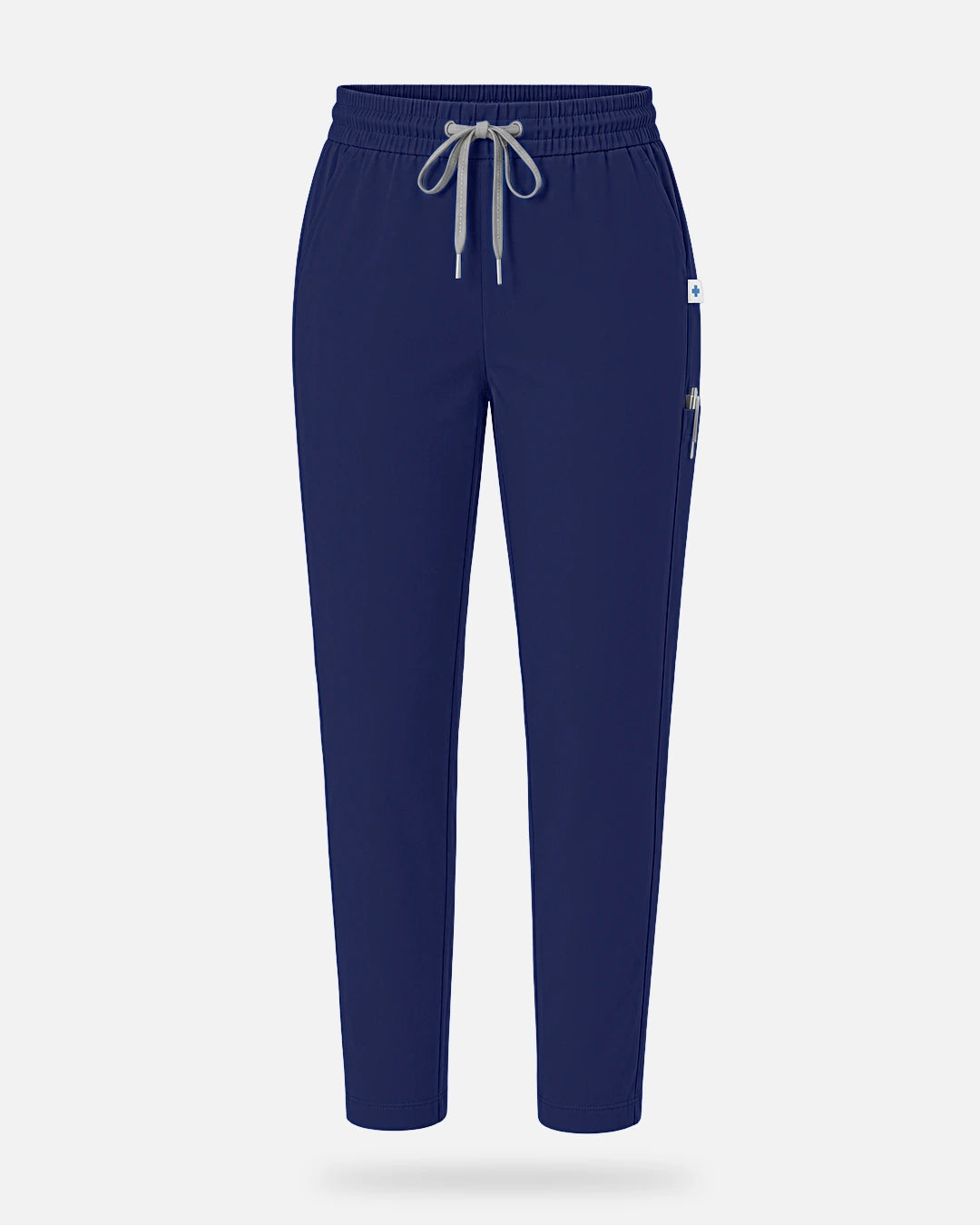 Navy Blue – Eadflie Women's Slim Fit Tapered Cargo Uniform Pants – product image 43