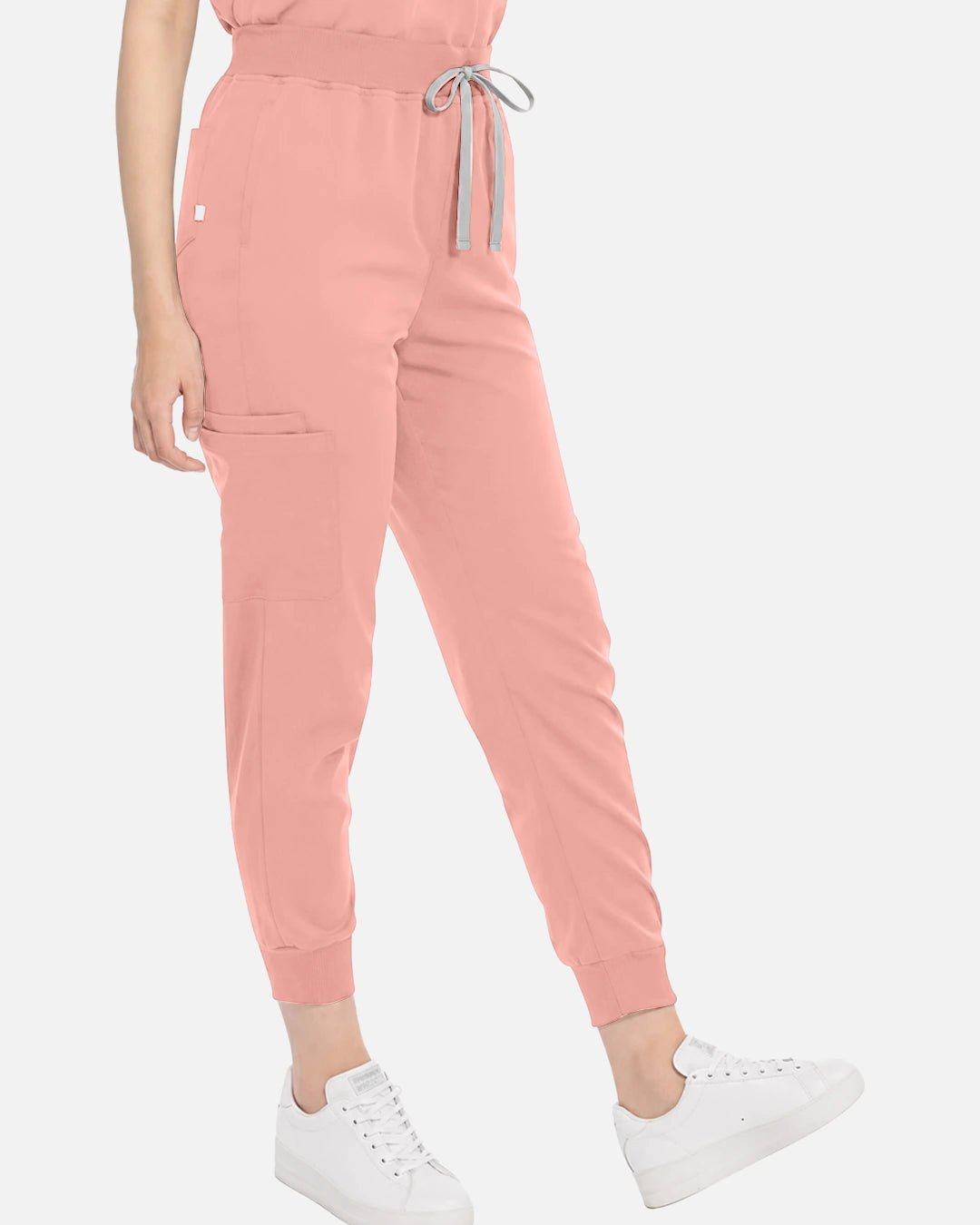 Pink – Eadflie Women's Tapered Jogger Uniform Pants – Soft Stretch Bottoms – product image 84