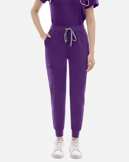 Purple – Eadflie Women's Classic Jogger Uniform Pants – product image 73