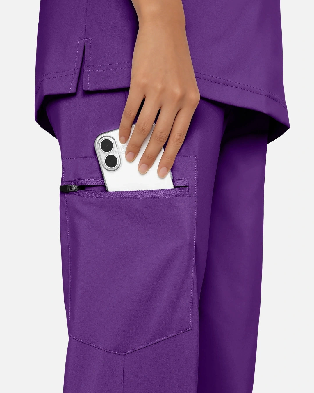 Purple – Eadflie Women's Classic Jogger Uniform Pants – product image 77