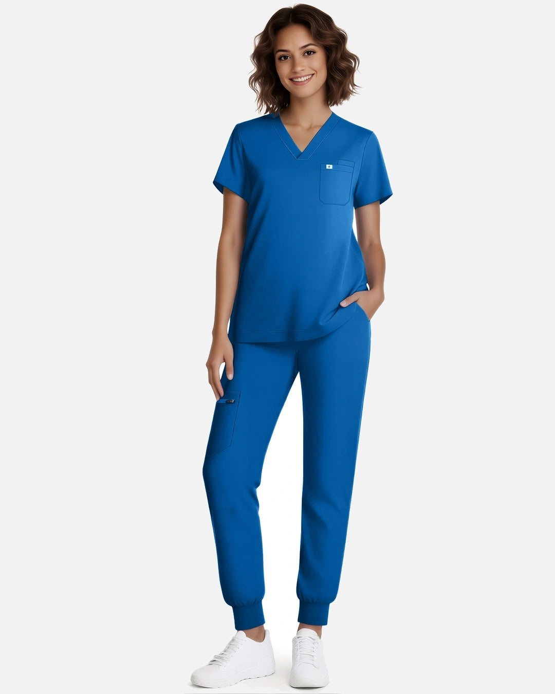 Royal Blue – Eadflie Women's Classic Jogger Uniform Pants – product image 31